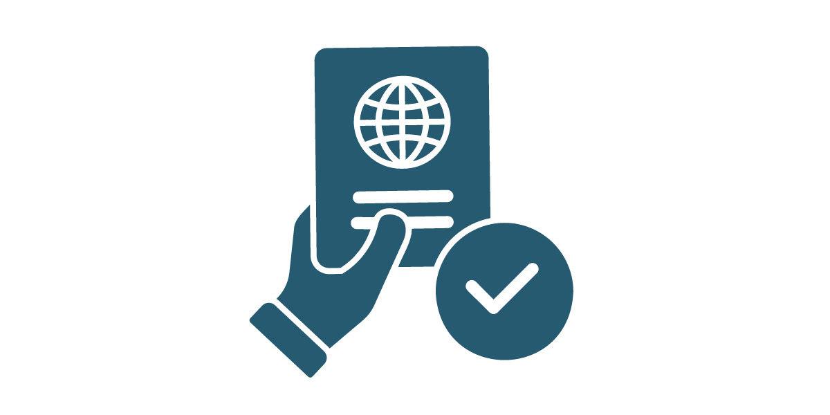 Study visa renewal icon